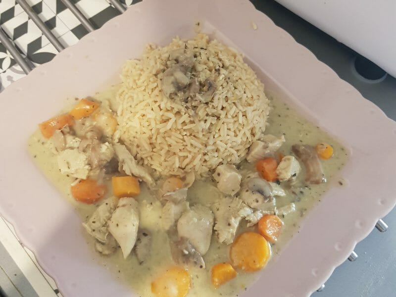 Cliquez pour zoomer ! Blanquette de poulet Thermomix par madiha78