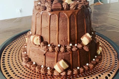 Cliquez pour zoomer ! Layer cake Kinder Bueno Thermomix par melanie3266