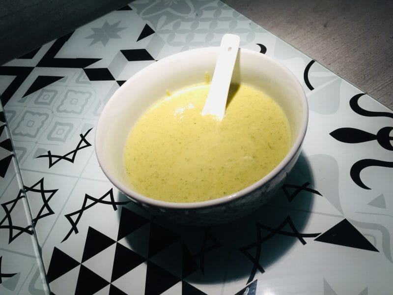 Cliquez pour zoomer ! Velouté de brocoli et feta Thermomix par veroalfi