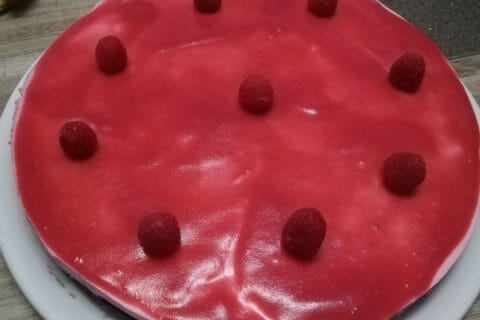 Cliquez pour zoomer ! Bavarois aux framboises Thermomix par sand78390