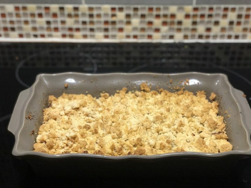 Cliquez pour zoomer ! Crumble aux poires et noix de pécan Thermomix par Bree