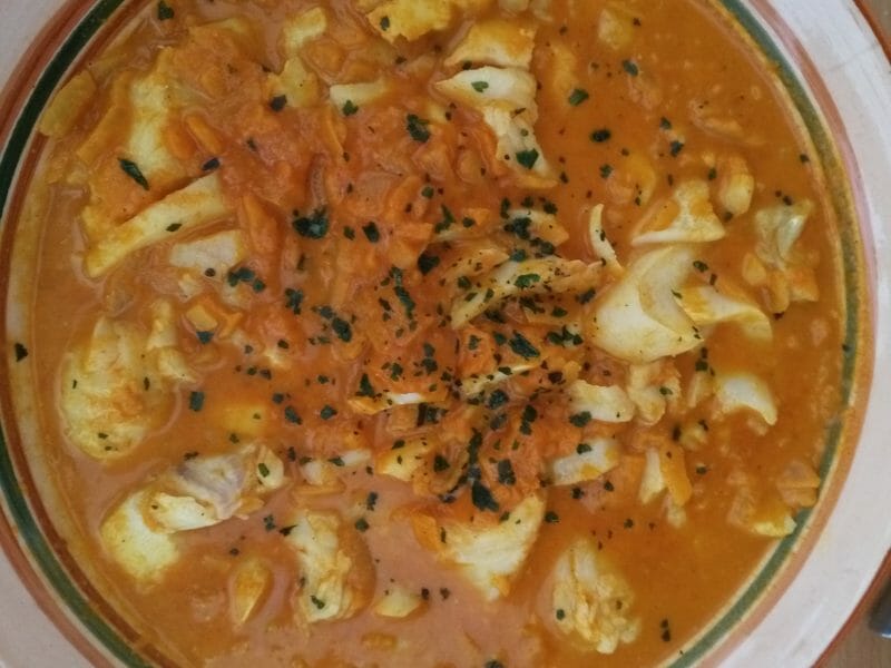 Cliquez pour zoomer ! Curry de poisson au lait de coco Thermomix par Bree