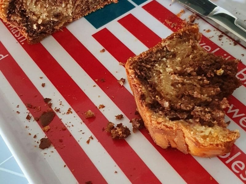 Cliquez pour zoomer ! Marbré au chocolat Thermomix par opheliereb