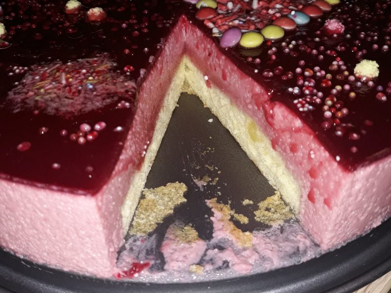 Cliquez pour zoomer ! Bavarois aux framboises Thermomix par liviange