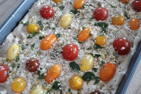 Cliquez pour zoomer ! Focaccia des Pouilles Thermomix par liviange