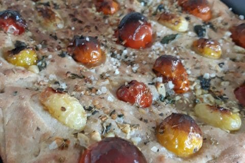 Cliquez pour zoomer ! Focaccia des Pouilles Thermomix par liviange