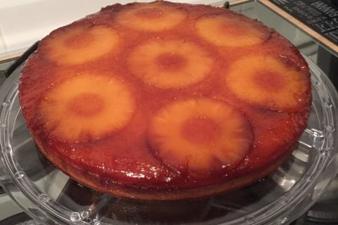 Cliquez pour zoomer ! Gâteau renversé à l’ananas au Thermomix
