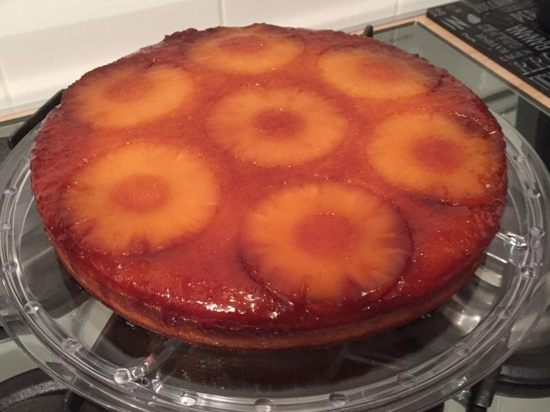 Cliquez pour zoomer ! Gâteau renversé à l’ananas Thermomix par laura1305