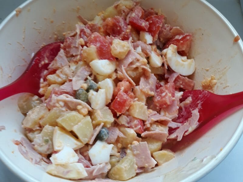 Cliquez pour zoomer ! Salade piémontaise Thermomix par neuneualex