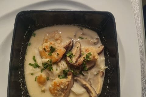 Cliquez pour zoomer ! Soupe thaï crevettes et lait de coco Thermomix par msanchez