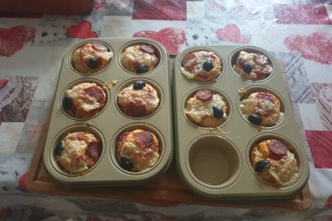 Cliquez pour zoomer ! Muffins salés façon pizza Thermomix par stephane62