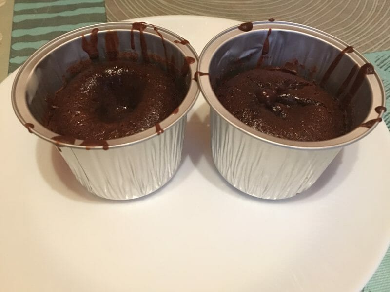 Cliquez pour zoomer ! Ramequins fondants au chocolat Thermomix par hayatte.Ilhan.Zacharia
