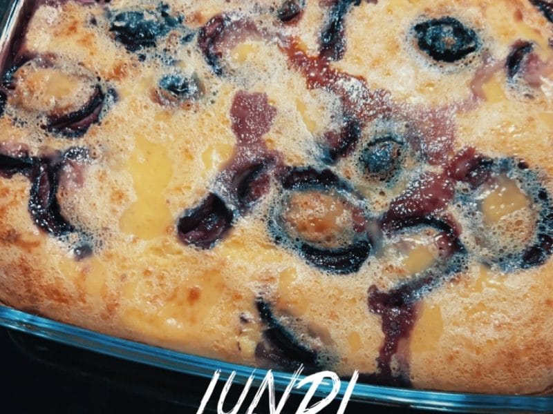 Cliquez pour zoomer ! Far breton aux pruneaux Thermomix par loloyaya