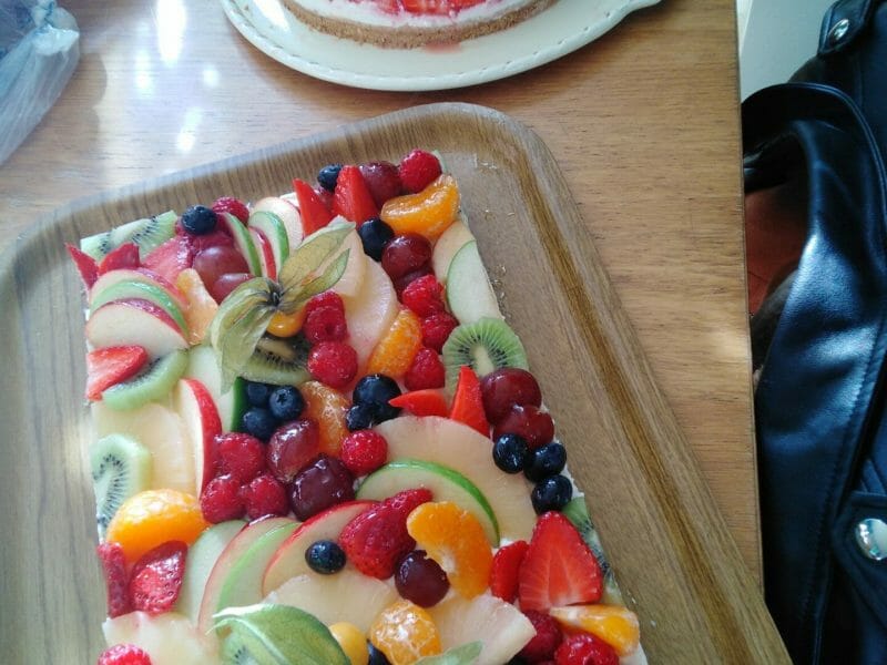 Cliquez pour zoomer ! Tarte aux fraises sans cuisson Thermomix par anmalo