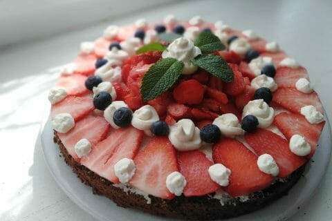 Cliquez pour zoomer ! Gâteau Bellevue Thermomix par anmalo