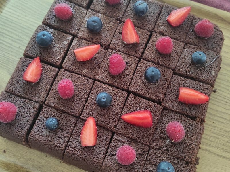 Cliquez pour zoomer ! Gâteau au chocolat des écoliers Thermomix par anmalo