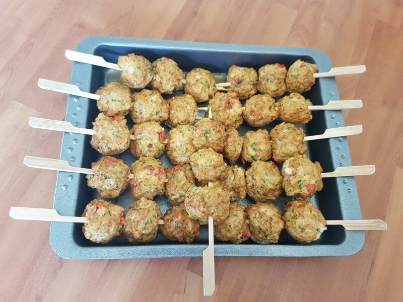 Cliquez pour zoomer ! Boulettes de poulet Thaï Thermomix par coco23