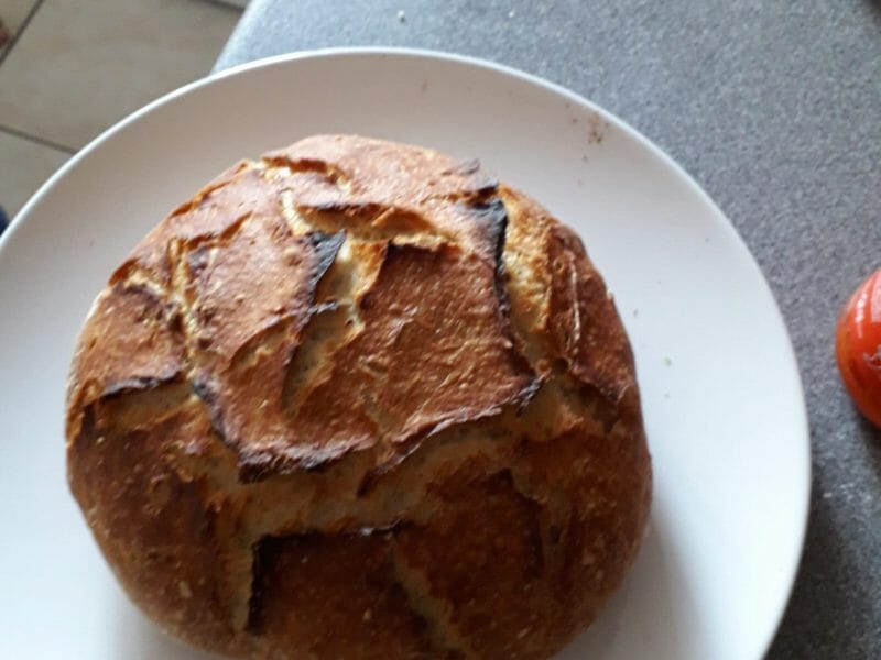 Cliquez pour zoomer ! Miche de pain Thermomix par peg1909