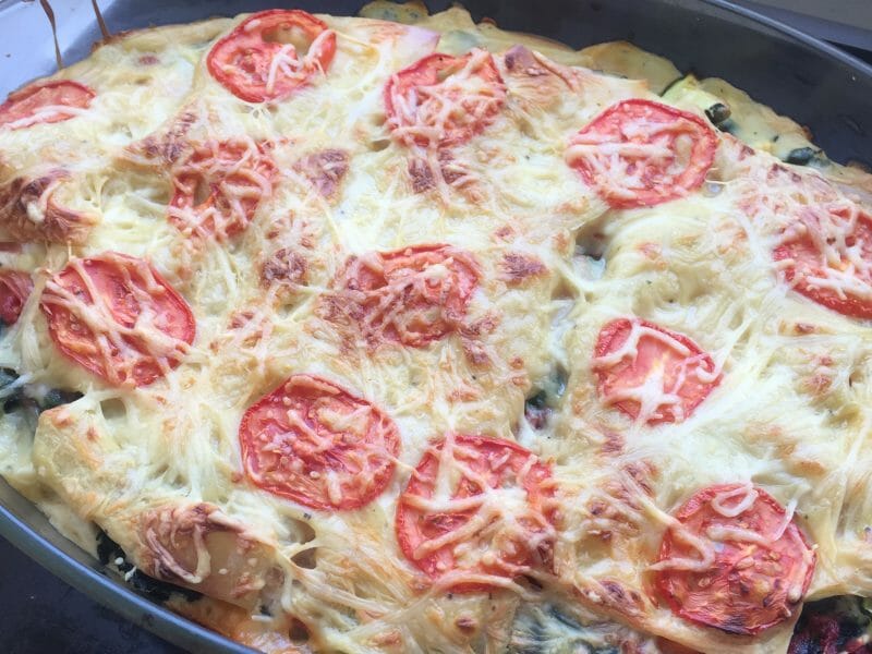 Cliquez pour zoomer ! Lasagnes épinards et chèvre Thermomix par emmanuellejr