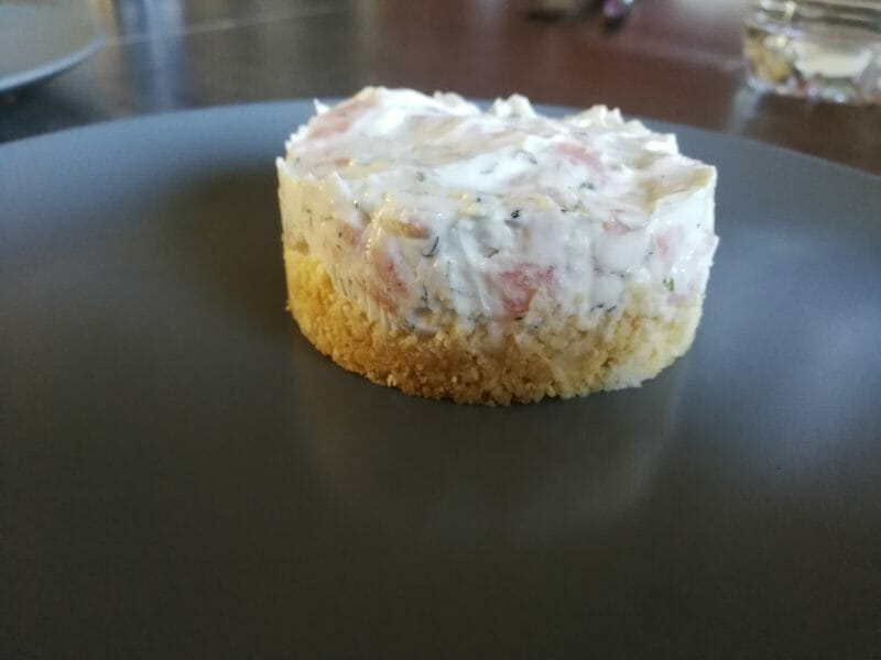 Cliquez pour zoomer ! Cheesecake au saumon sans cuisson Thermomix par mdiesel21