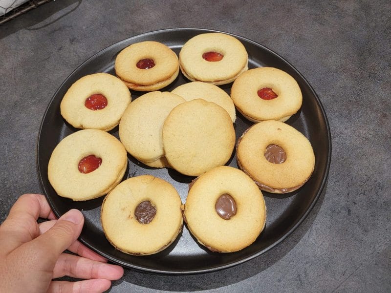 Cliquez pour zoomer ! Sablés à la confiture Thermomix par eleanor28