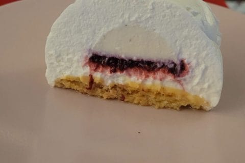 Cliquez pour zoomer ! Bûche citron et framboises Thermomix par eleanor28