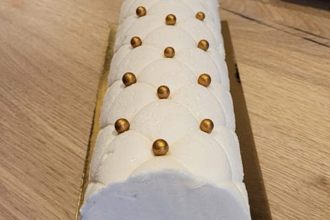 Cliquez pour zoomer ! Bûche citron et framboises Thermomix par eleanor28