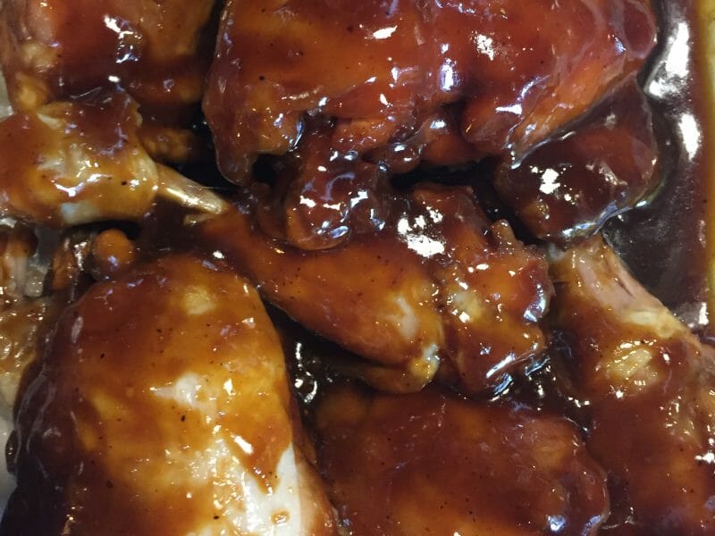 Cliquez pour zoomer ! Ailes de poulet au miel Thermomix par chayaa