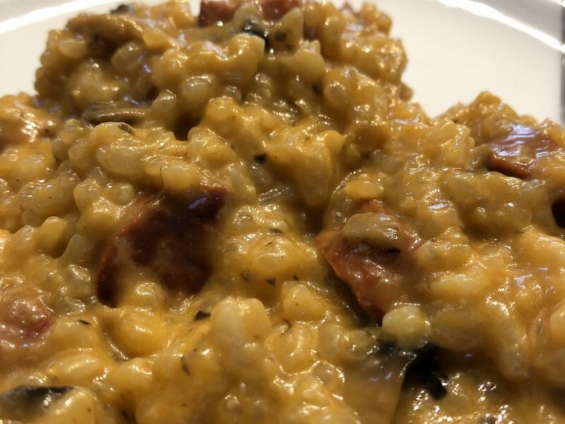 Cliquez pour zoomer ! Risotto au chorizo Thermomix par lnbrg