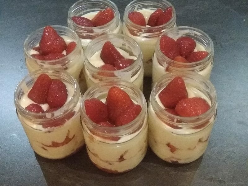 Cliquez pour zoomer ! Délices fraises et chocolat blanc Thermomix par babyloo