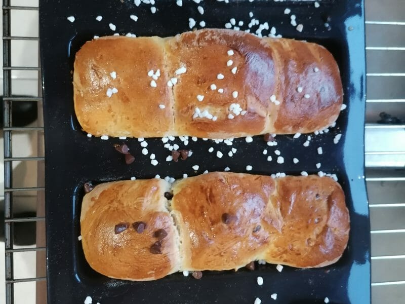 Cliquez pour zoomer ! Brioche tressée à la mie filante Thermomix par Kinziger