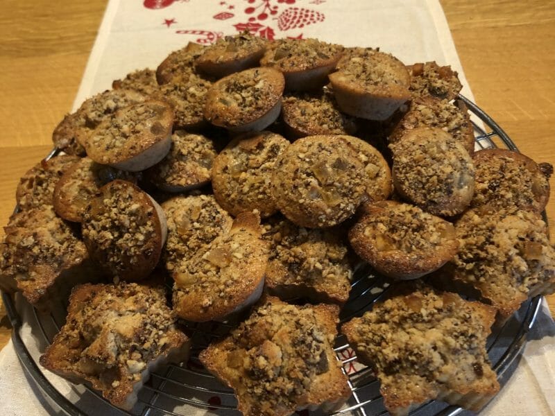 Cliquez pour zoomer ! Financiers de Noël Thermomix par DECHANET