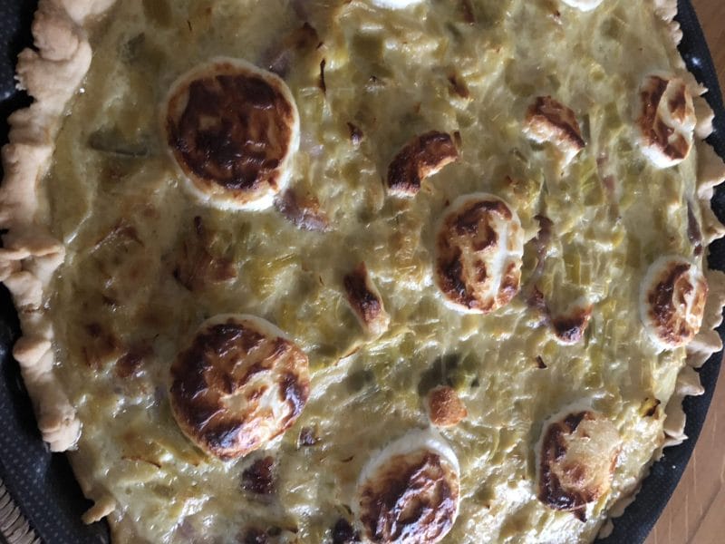 Cliquez pour zoomer ! Tarte aux poireaux Thermomix par DECHANET