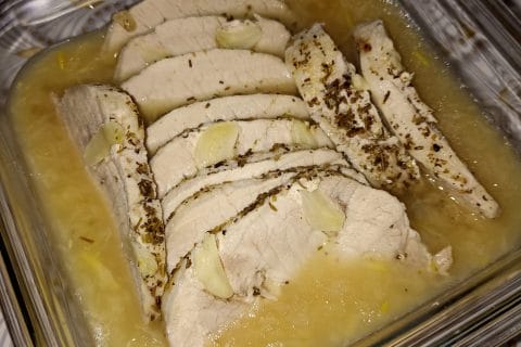 Cliquez pour zoomer ! Roti de porc sauce échalote Thermomix par nadouille21