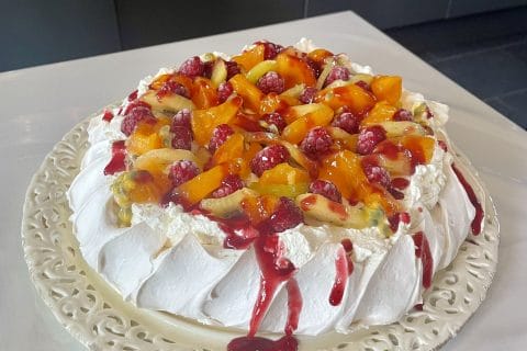 Cliquez pour zoomer ! Mini pavlova aux fraises Thermomix par Amel G
