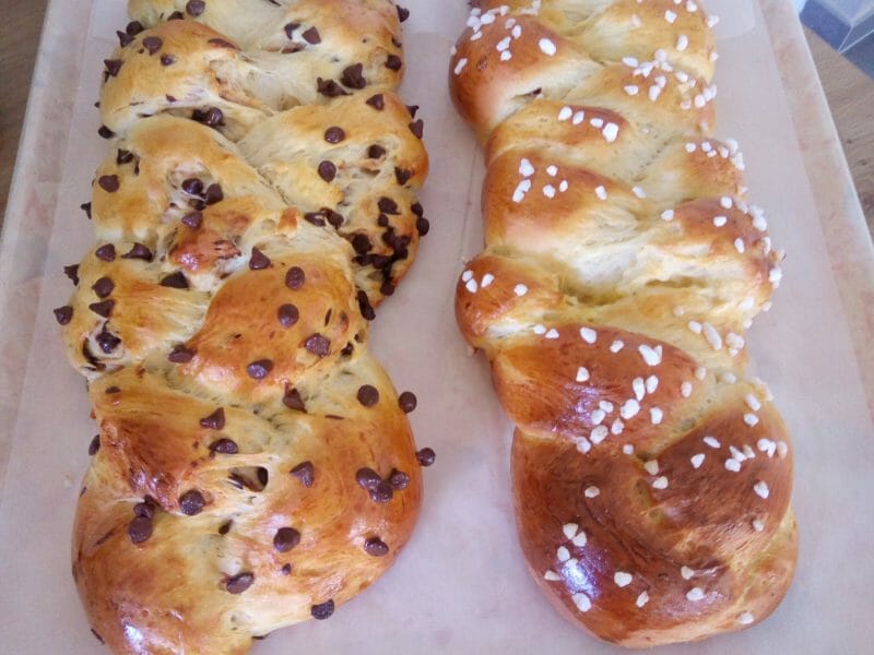 Cliquez pour zoomer ! Brioche tressée à la mie filante Thermomix par Lulu