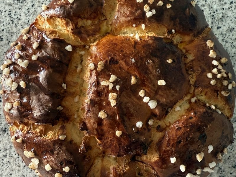 Cliquez pour zoomer ! Brioche au yaourt et à la vanille Thermomix par Tapia