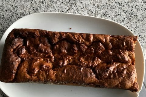 Cliquez pour zoomer ! Cake banane et pépites de chocolat Thermomix par Tapia