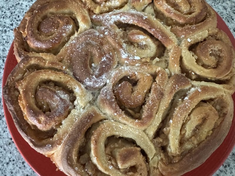 Cliquez pour zoomer ! Roulés aux pommes et à la cannelle Thermomix par Tapia