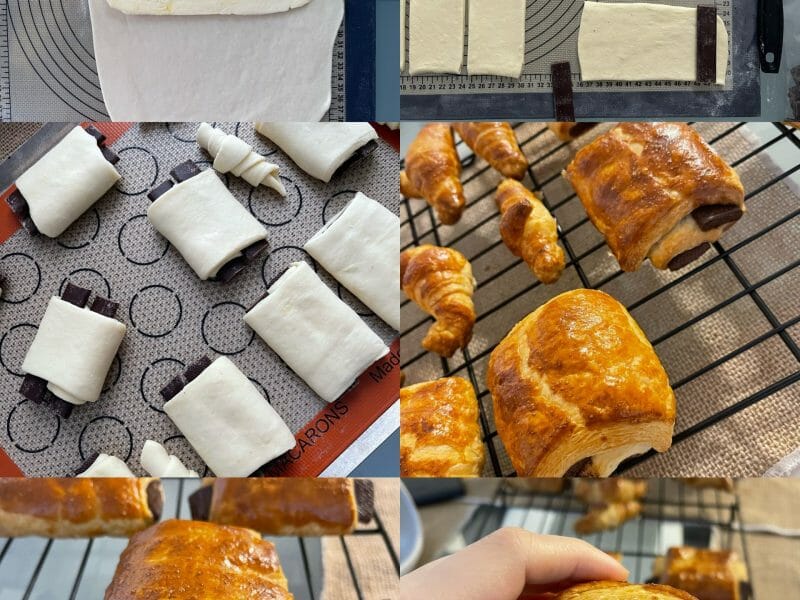 Cliquez pour zoomer ! Pains au chocolat Thermomix par MM