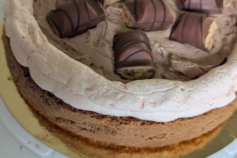 Cliquez pour zoomer ! Layer cake Kinder Bueno Thermomix par laure4402