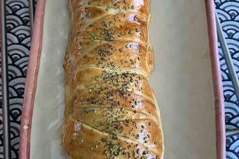 Cliquez pour zoomer ! Feuilleté saumon et poireaux Thermomix par melgo34