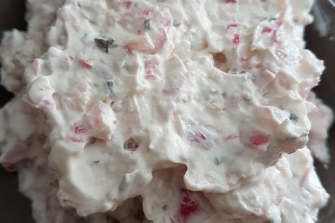 Cliquez pour zoomer ! Rillettes de radis roses au cheese cream au Thermomix