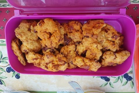 Cliquez pour zoomer ! Cookies au chorizo au Thermomix
