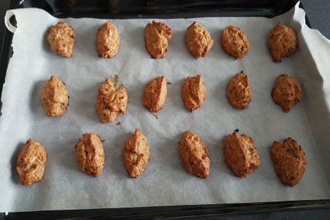 Cliquez pour zoomer ! Croquettes de chou-fleur au jambon cru au Thermomix