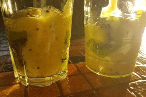 Cliquez pour zoomer ! Mousse de kiwis au Thermomix