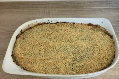 Cliquez pour zoomer ! Crumble poulet, courgettes et parmesan Thermomix par louisegt