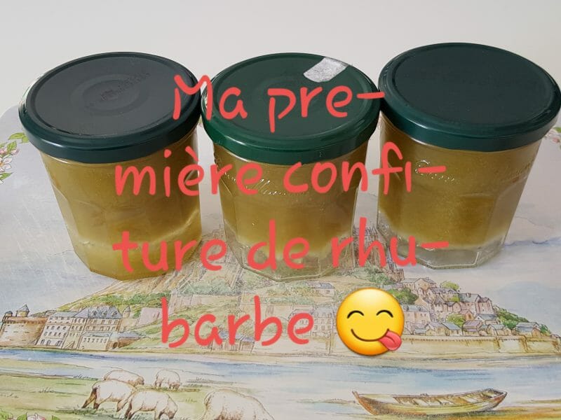 Confiture de rhubarbe au Thermomix Cookomix