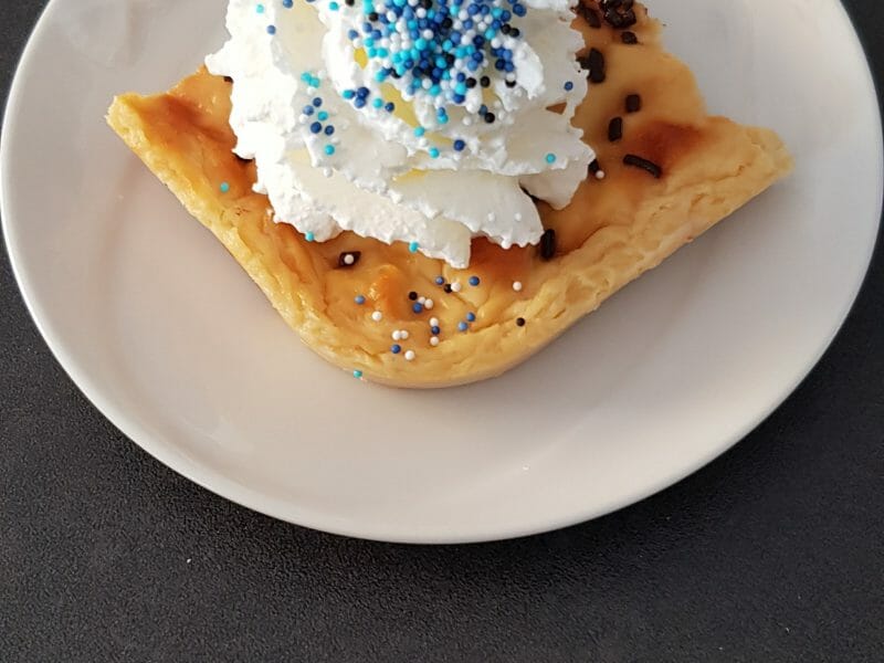 Cliquez pour zoomer ! Flan pâtissier sans pâte Thermomix par didine44240