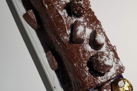 Cliquez pour zoomer ! Bûche Ferrero Rocher Thermomix par didine44240